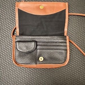 small leather purse